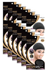 Cap Qfitt maillage dôme #5011, respirant et léger pour protéger les cheveux.