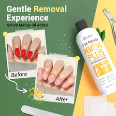 Qhryzoval – poly-gel: dissolution efficace du poly gel.