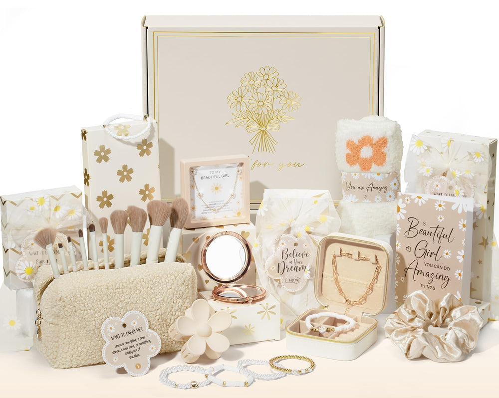 Coffret bijoux Qinline avec emballage élégant pour ado