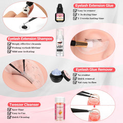 Colle pour cils Qinzave avec précision et adhérence.