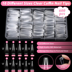 Qinzave colle ongles 10 g, collage rapide et durable pour faux ongles.