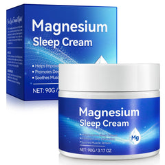 QJCWXIAOX crème magnésium pur Zechstein, absorption rapide pour peau nourrie.