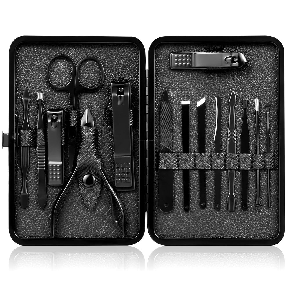 QLNE coffret coupe-ongles haute précision en acier inoxydable, outil fiable.