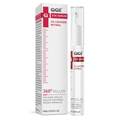 Sérum Yeux QQE au retinol et caféine, bouteille prête à l'emploi.
