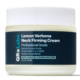 QRxLabs Crème Cou Verveine Citronnée nourrit et hydrate le cou.
