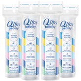 Q-tips Beauté Luxe coton ronds, côté gaufré pour une application précise et agréable.