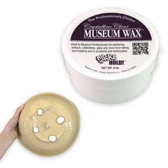 Quakehold! cire musée 4oz clair sécurise objets délicats.