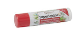 Quantum Health Super Lysine+ ColdStick fraise — protection SPF 21 pour lèvres sensibles.