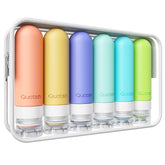 Quatish bouteilles voyage 3oz sans fuite avec bouchon étanche pour bagages.
