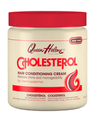 Pot Queen Helene Cholesterol, soin capillaire prêt à l’emploi pour réparation des cheveux.
