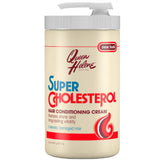 Queen Helene Super Cholesterol crème en pot nourrit les cheveux très secs.