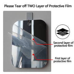 Miroir Quegau reflet HD pour une mise en beauté claire.