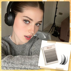 QUEWEL Fairy-Lash-Clusters longueurs 10-18 mm pour varier les regards