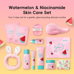 Nettoyant melon QUIYUM en flacon, purifie délicatement la peau.