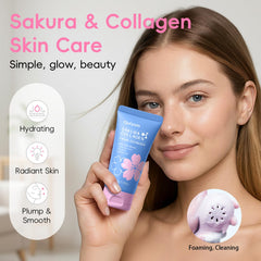 QUIYUM Sakura toner bottle supporting balanced hydration and radiance