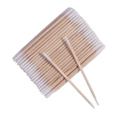 Qundaoily coton-tige bois double-face pour un nettoyage précis