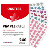 Patch QUSTERE étoiles en paquet 240, absorption discrète et couverture rapide.