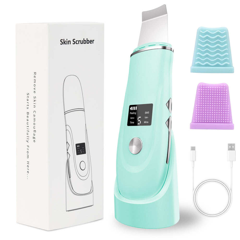 QYCSL spatule visage, vue produit, aide au nettoyage en profondeur des pores.