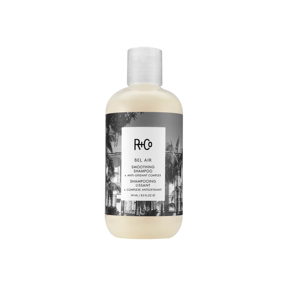 R+Co Bel Air bain lissant pour cheveux doux et brillants.