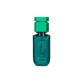 R+Co BLEU huile lissante – bouteille élégante pour une brillance légère.