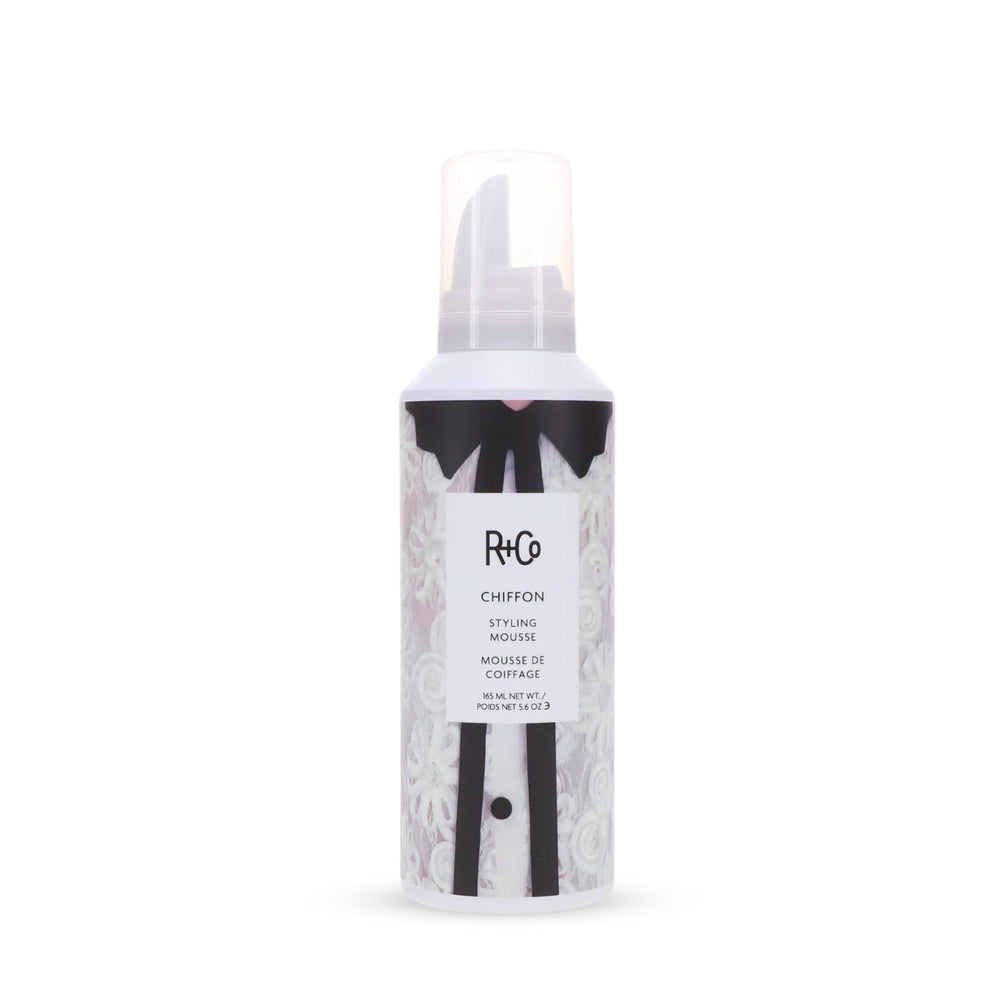 R+Co Chiffon Mousse bouteille: volume léger et définition facile