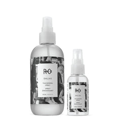 R+Co Dallas Thickening Spray offre volume et texture dès la première utilisation.