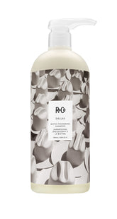 R+Co Dallas Shampoing épaississant, flacon, épaisseur possible sur cheveux fins.