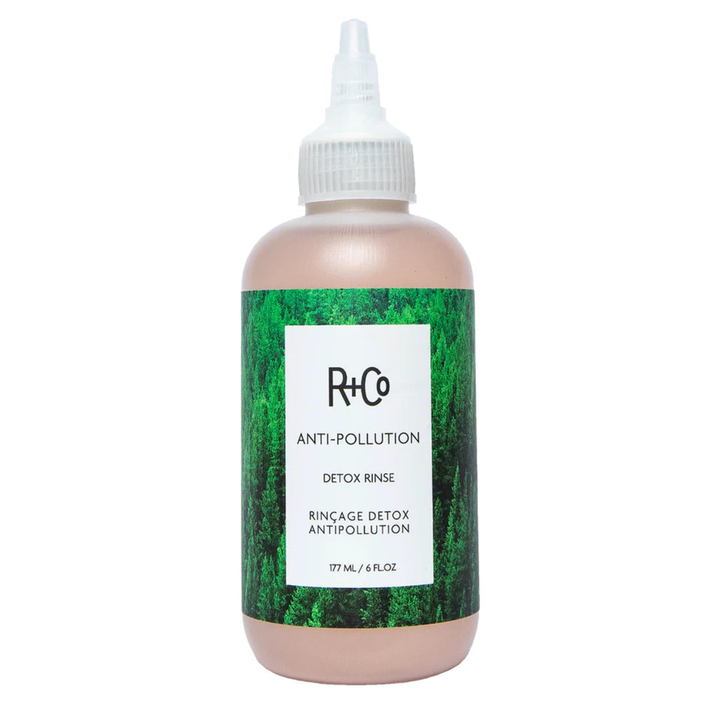 R+Co Detox Rinse, la bouteille purifiante qui élimine les métaux et protège la couleur.