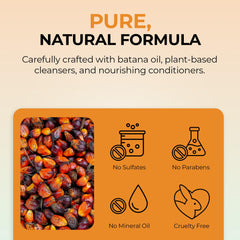 RA COSMETICS après-shampooing Batana — texture soyeuse pour démêler et fortifier.