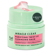 Rael baume-nettoyant Miracle Clear avec packaging élégant et pratique