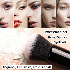 Raffaello pinceaux précis 9 pièces pour contour et retouche ciblée