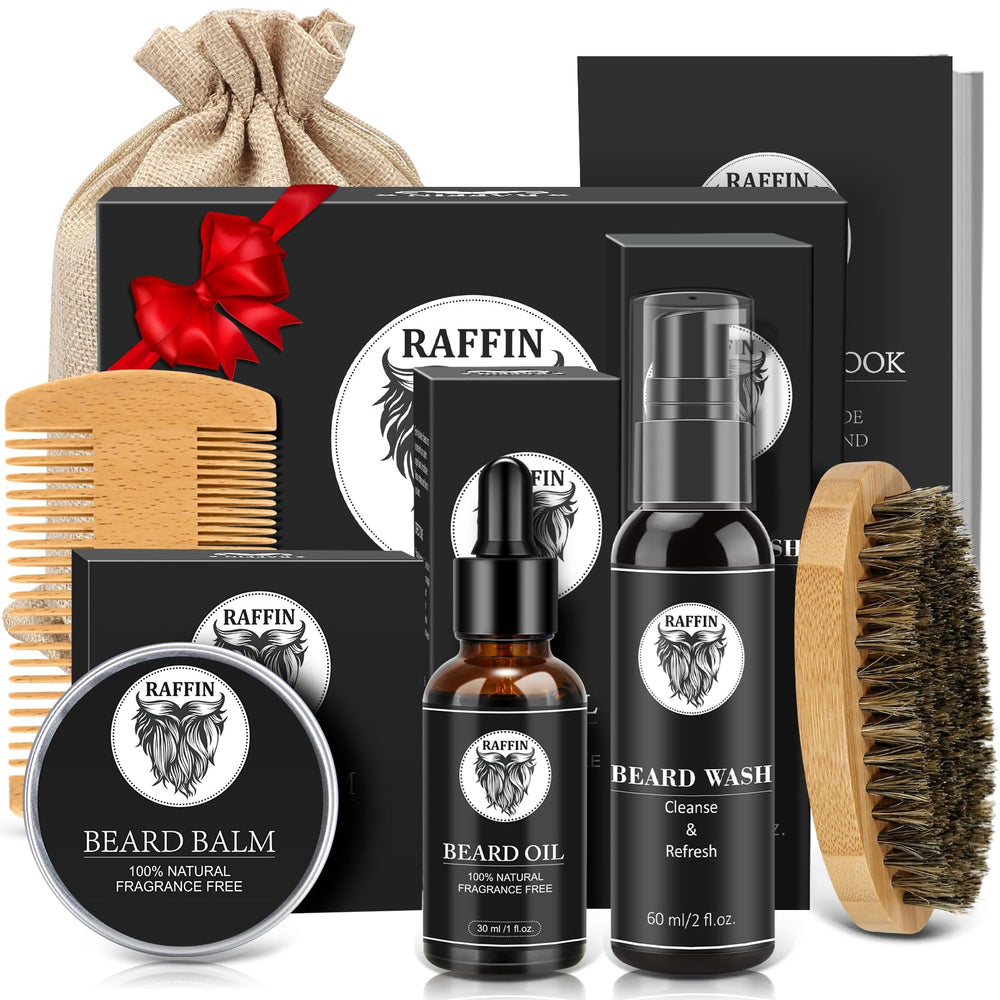 RAFFIN huile-barbe: hydratation durable pour peau et poils