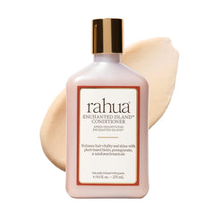 Rahua Enchanted Island – bouteille élégante démêlant et hydratant les cheveux.