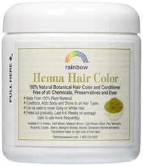 Henné Rainbow Research persan clair – application précise pour une couleur uniforme.