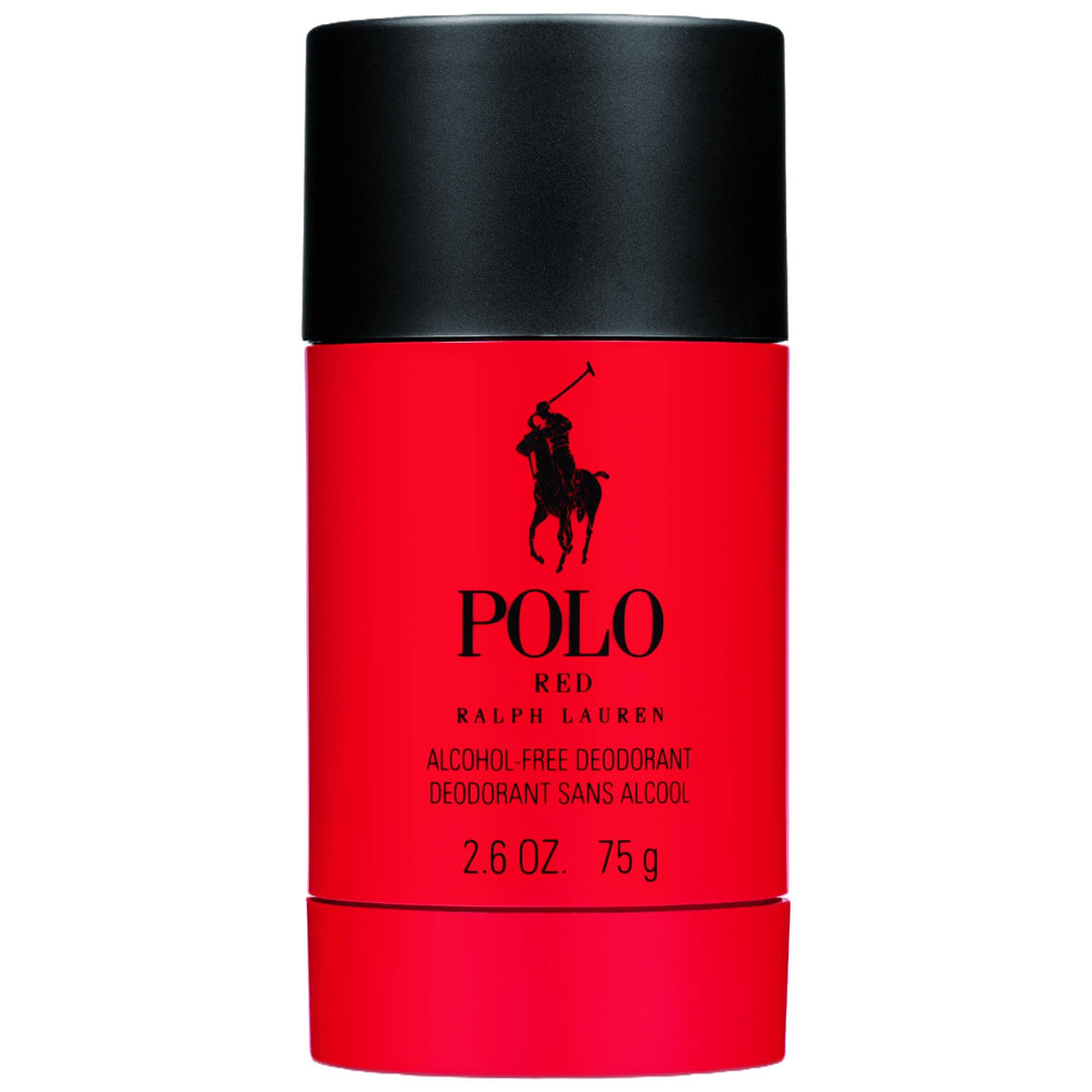 Polo Red par Ralph Lauren Fragrances, emballage élégant, idéal pour une routine quotidienne rafraîchissante.