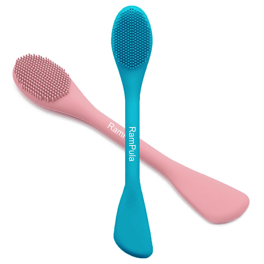 RamPula pinceau masque visage duo pour une application uniforme