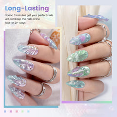 RARJSM Aurora Mermaid Galaxie: paillettes scintillantes pour look cosmique.