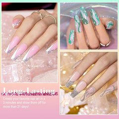 RARJSM fine-thin brush tip liner for precise nail art.