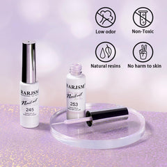 RARJSM Gel liner lait violet clair pour un rendu pastel chic