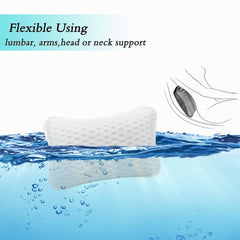 Rasenoo oreiller bain soutient le cou pour plus de confort.