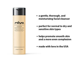 Raya Nettoyant Visage – texture onctueuse qui nettoie sans tirailement.