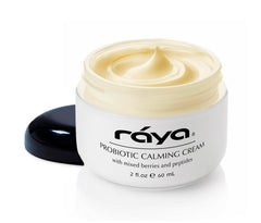 Raya probiotique crème apaisante en bouteille pour hydratation douce