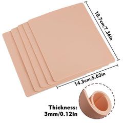 Rayyl peau pratique tatouage 3mm – utilisation double-face pour l'apprentissage sur différentes zones du corps.