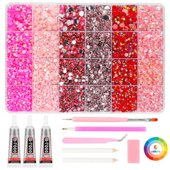 RAZET paillettes rose 3mm-6mm pour reflets éclatants sur vos créations