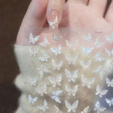 Stickers Rchovsam ongles or-feuilles-fleurs 5D; pose précise et durable.