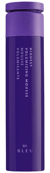 R+Co BLEU Highest Mousse volumisante, bouteille de 180 ml, pour du corps durable.