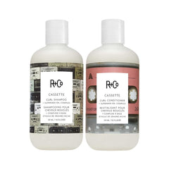 R+Co Cassette: vue d’ensemble du pack pour boucles définies et brillance naturelle.