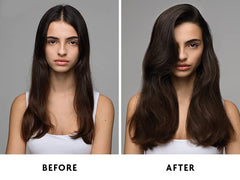 R+Co Dallas Biotine Épaississant: application sur cheveux, texture accrue et volume durable.