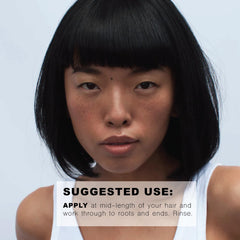 Étiquette sans sulfates, formule vegan et sans parabènes pour Dallas Biotin.