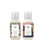 R+Co Dallas Biotin Shampoing en flacon, volume accru pour cheveux fins.